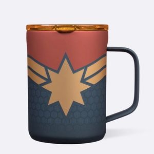 🆕 Corkcicle x Marvel Collab: Captain Marvel Coffee Mug